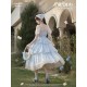 Urtto Lemon Sparkling Water Tiered Long JSK(Pre-Order/2 Colours/Full Payment Without Shipping)